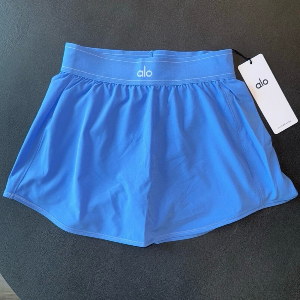 ALO Yoga Women's Vibrant Blue Athletic Shorts
